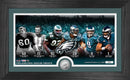 Philadelphia Eagles All-Time Greats 12x20 Highland Mint Silver Coin Framed Photo - Limited to 5,000 by Dynasty Sports & Framing
