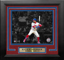 Kyle Schwarber Blackout Swing Philadelphia Phillies 8" x 10" Framed Baseball Photo by Dynasty Sports & Framing
