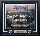 Philadelphia Phillies City Connect Custom MLB Baseball 11x14 Picture Frame Kit (Multiple Colors) by Dynasty Sports & Framing
