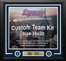 Philadelphia Phillies City Connect Custom MLB Baseball 16x20 Picture Frame Kit (Multiple Colors) by Dynasty Sports & Framing