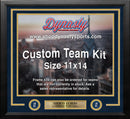 Philadelphia Phillies City Connect Custom MLB Baseball 11x14 Picture Frame Kit (Multiple Colors) by Dynasty Sports & Framing