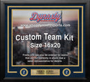 Philadelphia Phillies City Connect Custom MLB Baseball 16x20 Picture Frame Kit (Multiple Colors) by Dynasty Sports & Framing