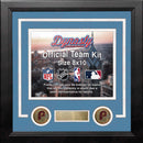 Philadelphia Phillies Throwback Custom MLB Baseball 8x10 Picture Frame Kit (Multiple Colors) by Dynasty Sports & Framing