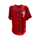 Philadelphia Phillies Red Logo Baseball Jersey by Dynasty Sports & Framing