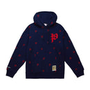 Philadelphia Phillies Mitchell & Ness Navy Blue Throwback Repeat Hoodie by Dynasty Sports & Framing