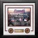 Philadelphia Phillies Throwback Custom MLB Baseball 8x10 Picture Frame Kit (Multiple Colors) by Dynasty Sports & Framing