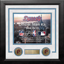 Philadelphia Phillies Throwback Custom MLB Baseball 8x10 Picture Frame Kit (Multiple Colors) by Dynasty Sports & Framing