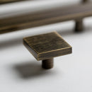 Rail, Solid Brass Knobs