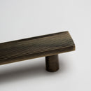 Rail, Antique Brass Cabinet Pulls