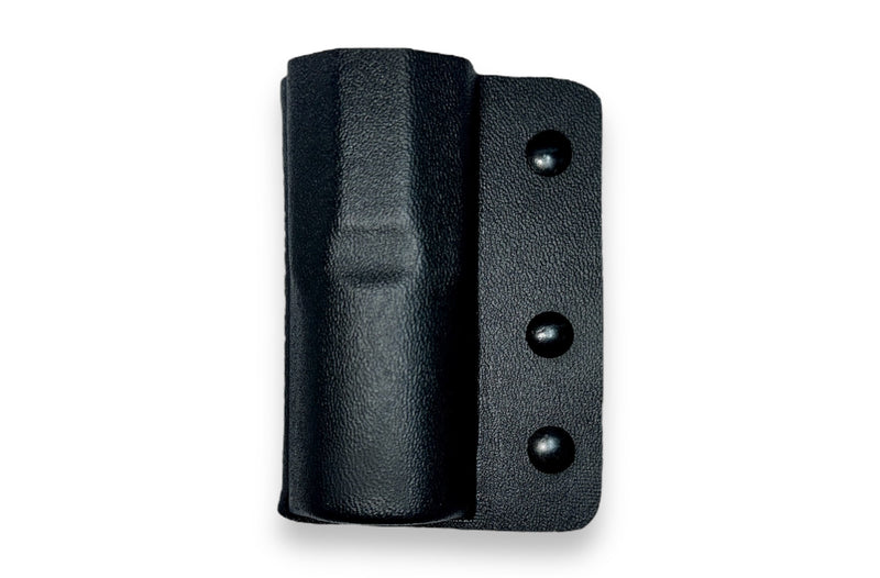 Universal Flashlight Kydex Holster - Molded Sheath + Adjustable Belt Lock