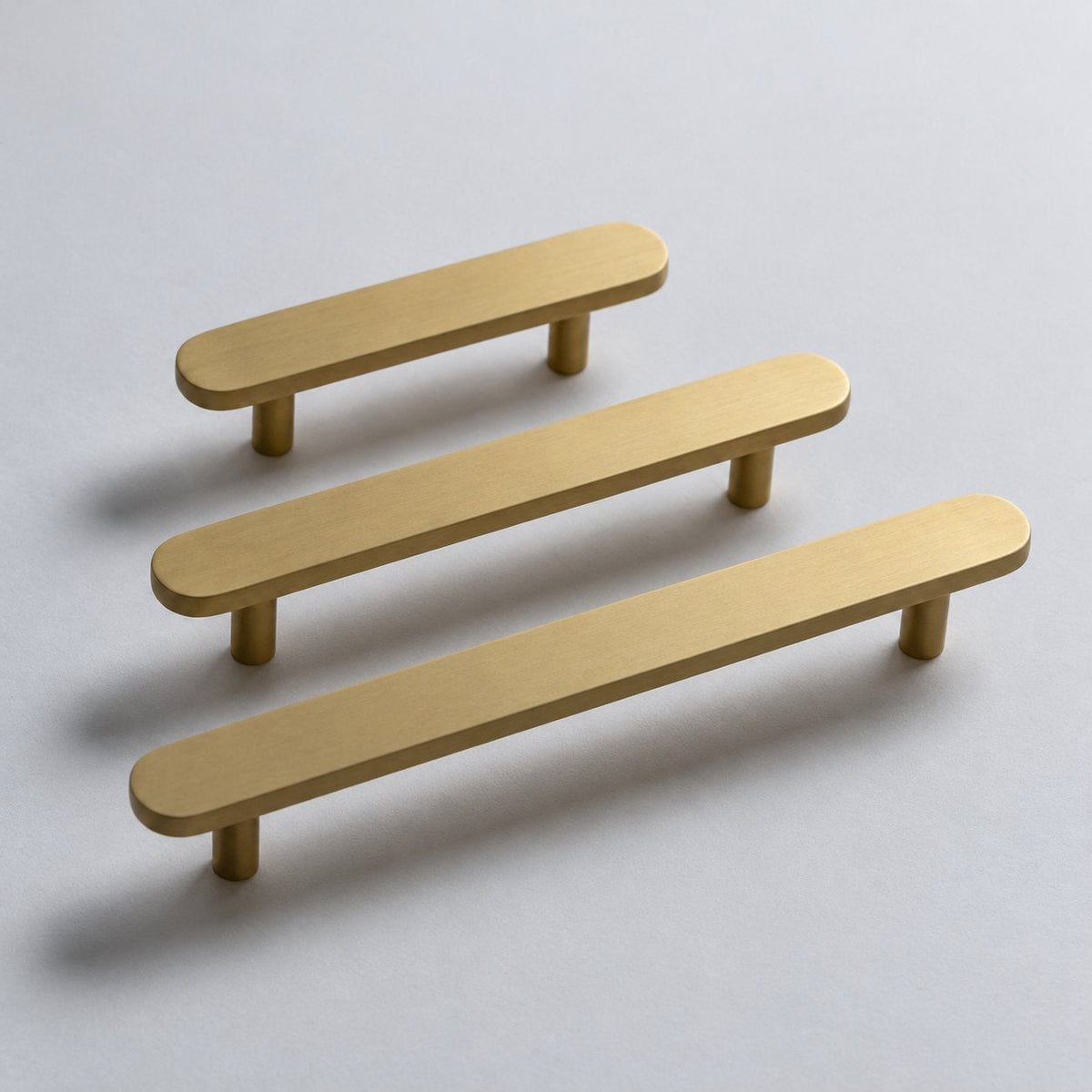 Orbital, Solid Brass Cabinet Pulls