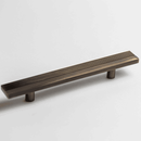 Rail, Antique Brass Cabinet Pulls