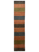 Hand-loomed Indo-Gabbeh Runner Rug 2’7” x 11’4”