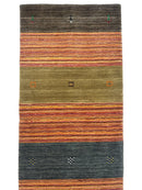 Hand-loomed Indo-Gabbeh Runner Rug 2’7” x 11’4”