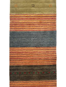Hand-loomed Indo-Gabbeh Runner Rug 2’7” x 11’4”