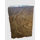 Petrified Wood Square Stool (F)