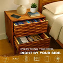 Elara Solid Wood Nightstand by Megsu