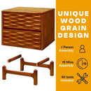 Elara Solid Wood Nightstand by Megsu