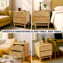 Elara Solid Wood Nightstand