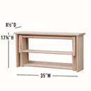 Collective Wall Clothes Drying Rack ~ Solid Maple Hardwood, Folding, Hand Built in USA