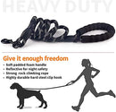 6 FT Dog Leash for Large and Medium Dogs-Orange Set of 5