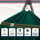 Tranquillo Uniki Canvas Hammock with Stand for Ultimate Relaxation