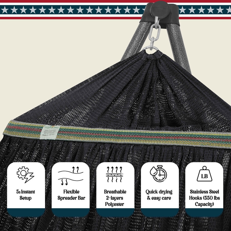 Tranquillo Uniki Collapsible Hammock Stand for Ultimate Relaxation, photo 12 of 40