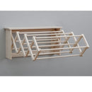 Collective Wall Clothes Drying Rack ~ Solid Maple Hardwood, Folding, Hand Built in USA