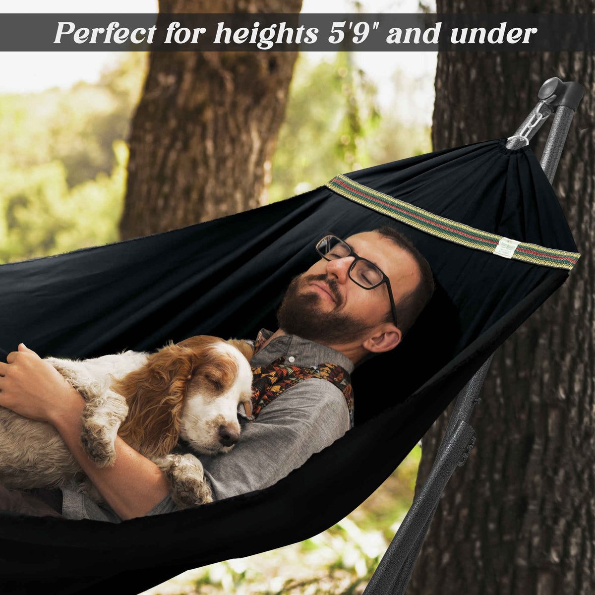 Tranquillo Uniki Canvas Hammock with Stand for Ultimate Relaxation, photo 16 of 42