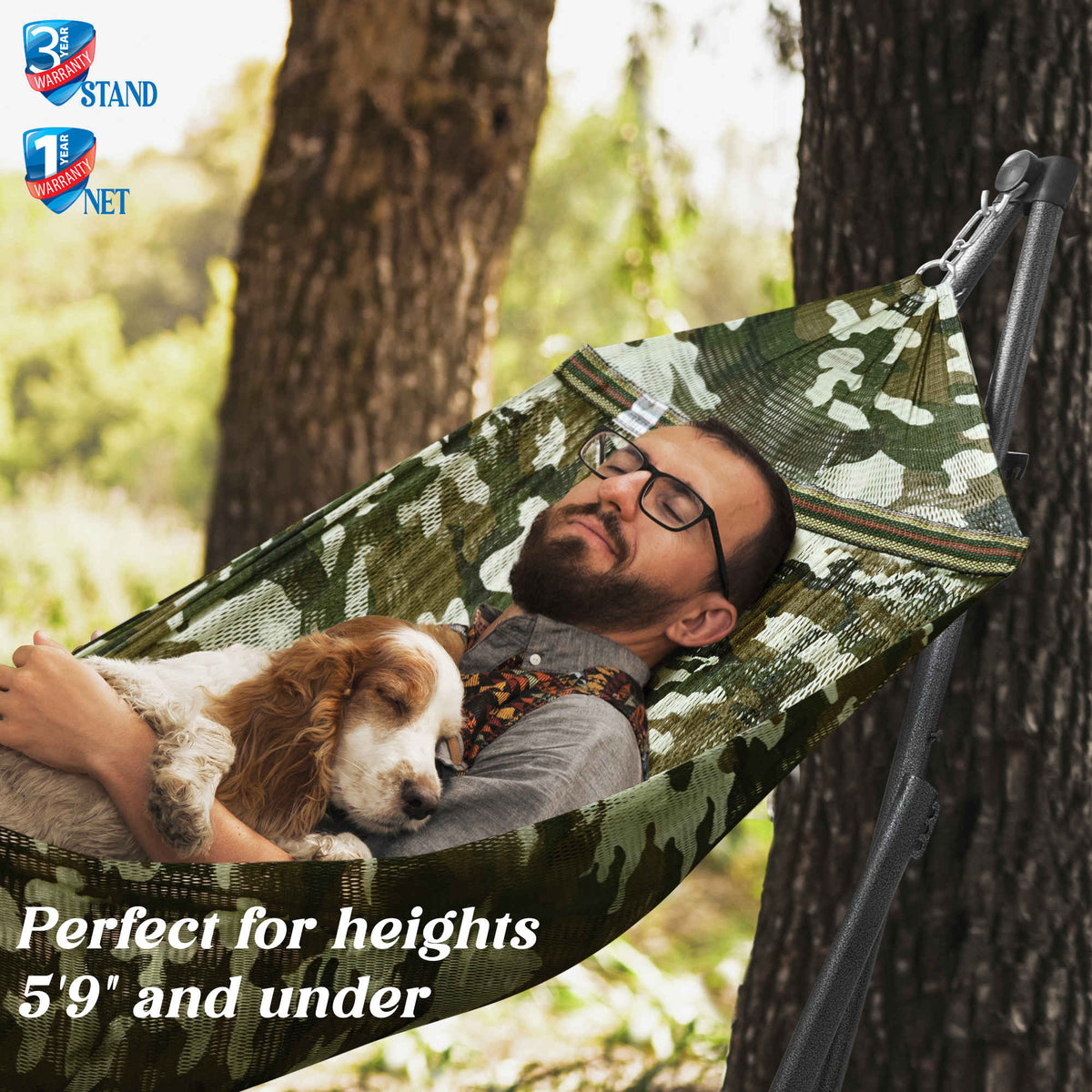 Tranquillo Uniki Collapsible Hammock Stand for Ultimate Relaxation, photo 22 of 40