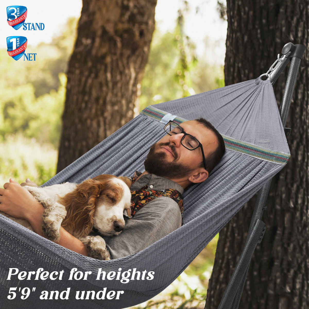 Tranquillo Uniki Collapsible Hammock Stand for Ultimate Relaxation, photo 40 of 40