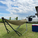 Tranquillo Uniki Canvas Hammock with Stand for Ultimate Relaxation