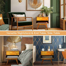 Rorns Laden Nightstand with Drawer - Stylish and Functional Bedroom Storage