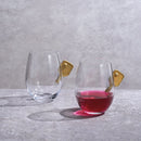 Pickleball Stemless Wine Glasses | Set of 2 (17.5 OZ)