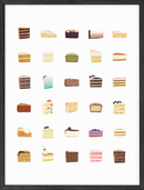 Cake slices
