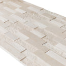 Piedra Caliza Ledger 3D Panel 6"x24" Multi Surface Natural Limestone Wall Tile