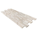 Piedra Caliza Ledger 3D Panel 6"x24" Multi Surface Natural Limestone Wall Tile