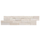 Piedra Caliza Ledger 3D Panel 6"x24" Multi Surface Natural Limestone Wall Tile