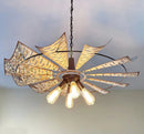 Windmill Chandelier Farmhouse STATIONARY Lighting Fixture