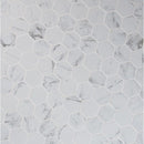 MSI Carrara 2" Hexagon Mosaic Porcelain Wall and Floor Tile