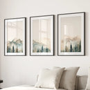 Nature Prints Modern Minimal Forest Wall Art Set by Wall Art Set