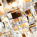 Pine Cone Crystal Pendant Light