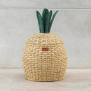 Pineapple Rattan Storage Basket Natural - Medium by MOMIJI US LLC