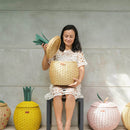 Pineapple Rattan Storage Basket Natural - Medium by MOMIJI US LLC