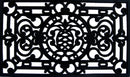 Pineapple Rectangle Recycled Rubber Doormat