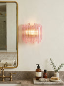 Pink Mirror Palermo Wall Light