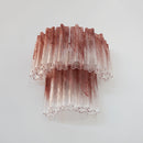 Star-Shaped Red Gradient Glass Wall Lamp