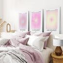 Aura Energy Spiritual Gradient Wall Art Set by Wall Art Set
