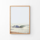 California Surfing. Coastal Waves Wall Art Print by Wall Art Set