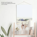 California Surfing. Coastal Waves Wall Art Print by Wall Art Set